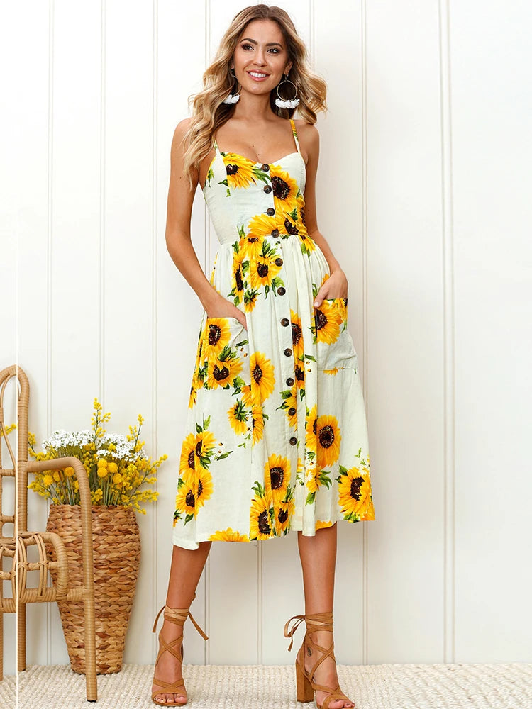 Robe de tournesol